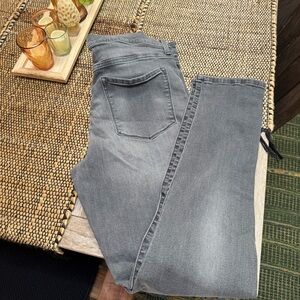 Banana Republic Premium Denim Gray Jeans Tall